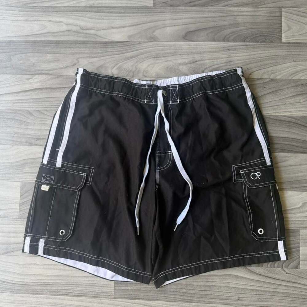 Vintage Y2K OP Surf Cargo Board Shorts XL